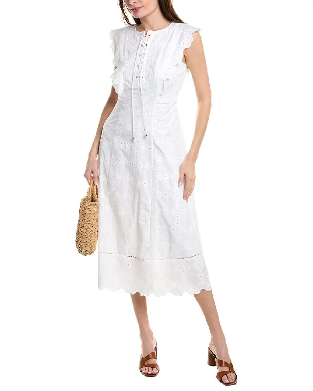 New Styles Just In Feminine Elegant tyler böe Robin Midi Dress