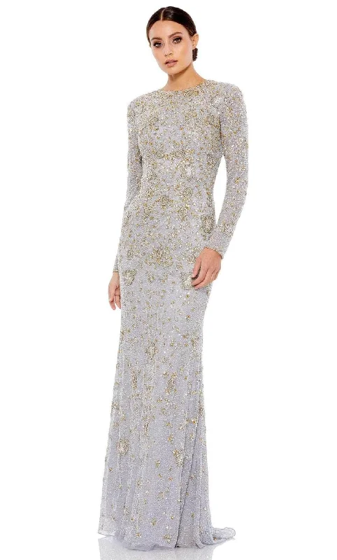 Fashion Sale Contemporary Elegance Mac Duggal 5308 - Long Sleeve Embellished Dress