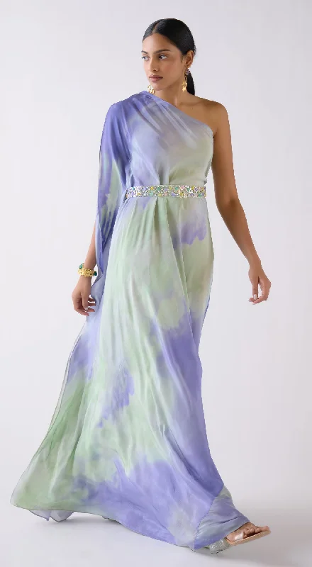 Cool Prices Elegant Contour The Abstract Shore Gown