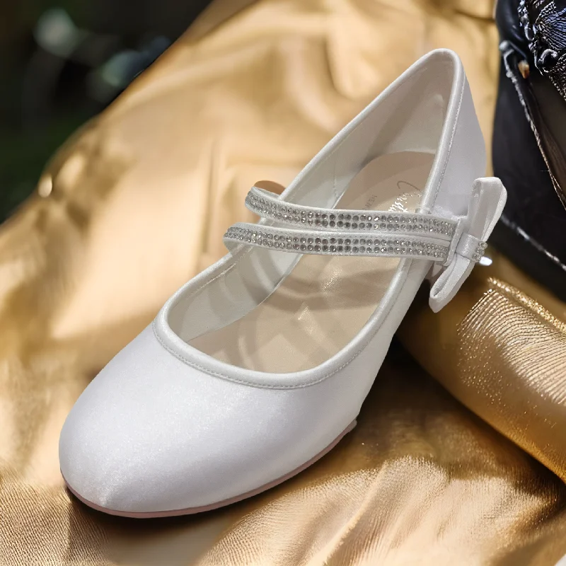 Flash Sale Now Dreamy Aesthetic Double Strap Satin Shoe