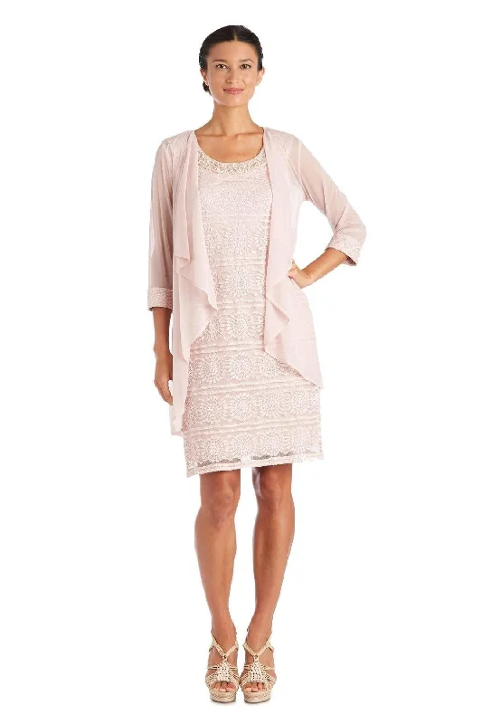 Best Deals Of The Season Seasonal Trend R&M Richards 5558 Mother Of The Bride Short Dress Sale