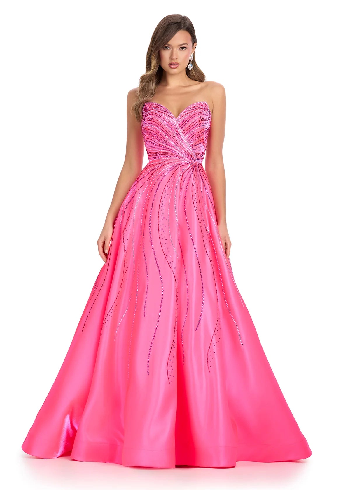 Fresh Fashion Discounts Feminine Soft - Hued Look Margo Gown