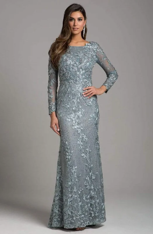 Big Savings Classic Appeal Lara Dresses - 29924 Embellished Long Sleeve Bateau Sheath Dress