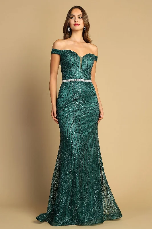 Budget-Friendly Fashion Mid - Season Sale Adora 3093 Long Fitted Formal Evening Prom Dress