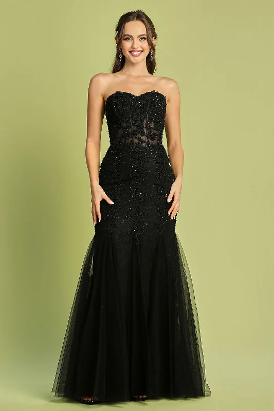 Smart Casual Deals Fashion-Forward Style Adora 3108 Prom Long Mermaid Applique Formal Dress