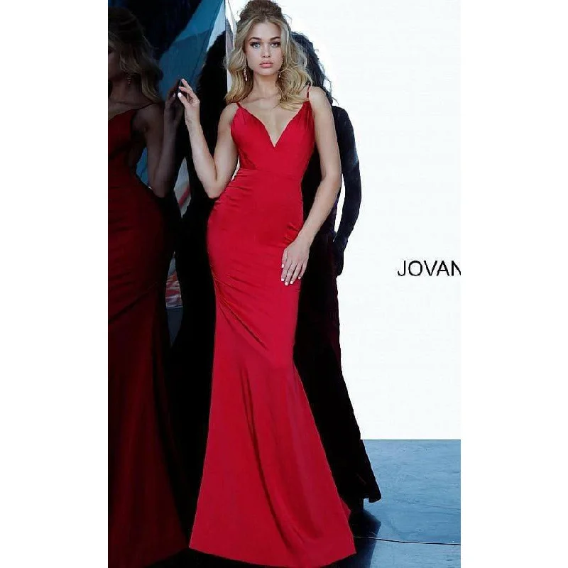 Unleash Your Fashion Everyday Glamour Jovani Backless Fitted Prom & Bridesmaid Dress 67857