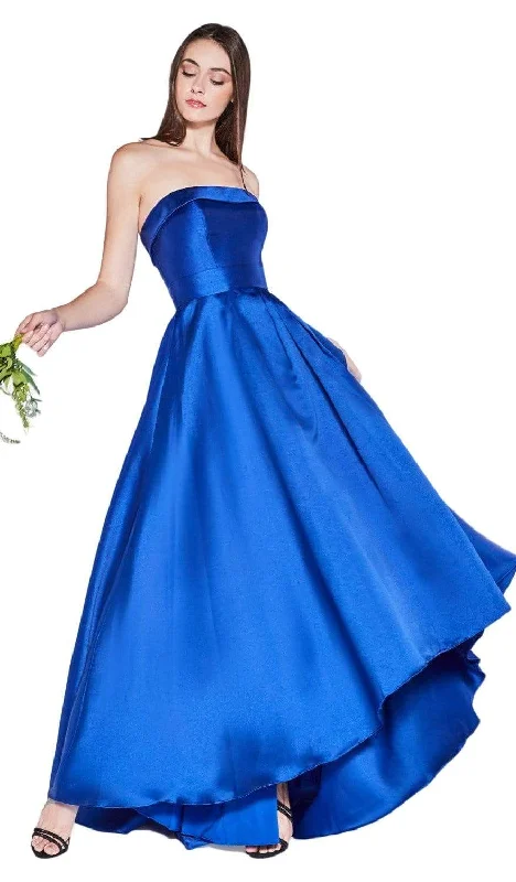 Sale Event, Prices Rock Effortless Grace Ladivine 5277 - Strapless Princess Seams High Low Bridesmaid Dress